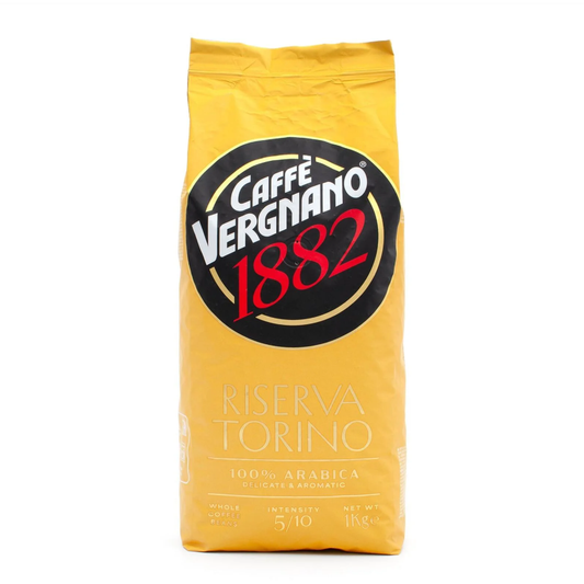 Caffè Vergnano 1882 Riserva Torino 100% Arabica Coffee Beans 1kg