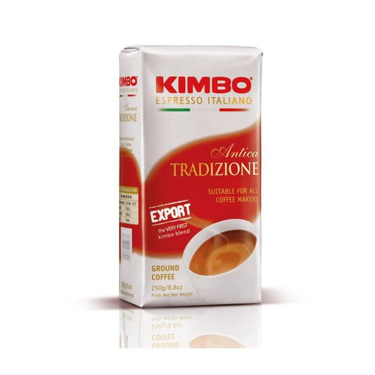 Kimbo Antica Tradizione 250g pack GROUND COFFEE 10/13 intensity - Medium Roast